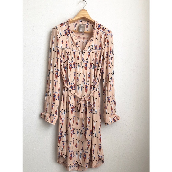 ANTHROPOLOGIE DOLAN AZTEC WANDERLUST DRESS S - Picture 2 of 5